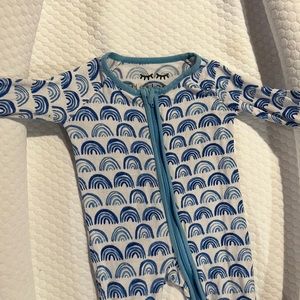 Little Sleepies Blue Rainbow 6-12 months